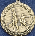 2.5" Stock Cast Medallion (Tennis/ Female Doubles)